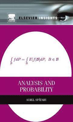 bokomslag Analysis and Probability