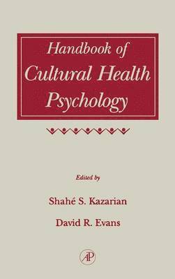 bokomslag Handbook of Cultural Health Psychology