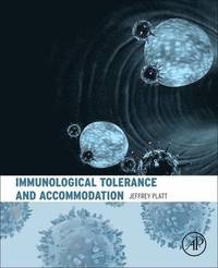bokomslag Immunological Tolerance and Accommodation
