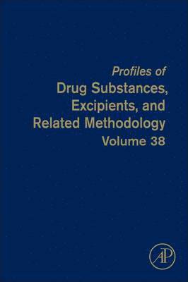 Harry G. Brittain - Profiles of Drug Substances, Excipients, and Related Methodology, Inbunden