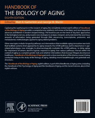 bokomslag Handbook of the Biology of Aging