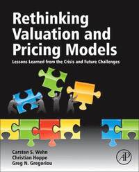 bokomslag Rethinking Valuation and Pricing Models