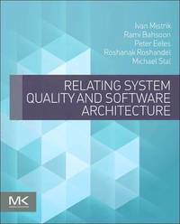 bokomslag Relating System Quality and Software Architecture