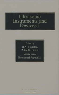 Reference for Modern Instrumentation, Techniques, and Technology: Ultrasonic Instruments and Devices I, Inbunden