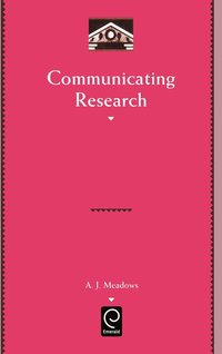 bokomslag Communicating Research