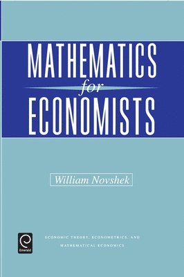 Mathematics for Economists 1