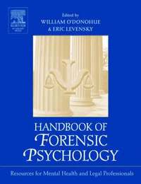 bokomslag Handbook of Forensic Psychology
