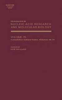 bokomslag Progress in Nucleic Acid Research and Molecular Biology