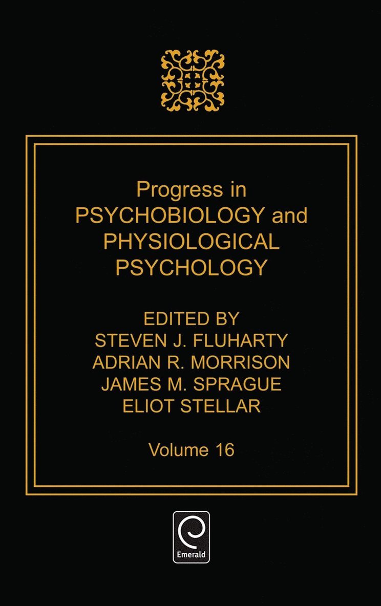 Progress in Psychobiology and Physiological Psychology 1