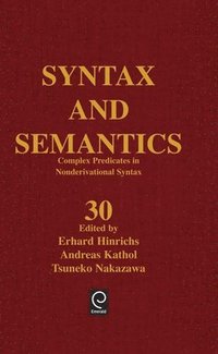 bokomslag Complex Predicates in Nonderivational Syntax
