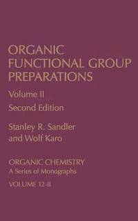 bokomslag Organic Functional Group Preparations