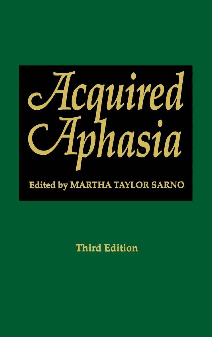 Acquired Aphasia 1