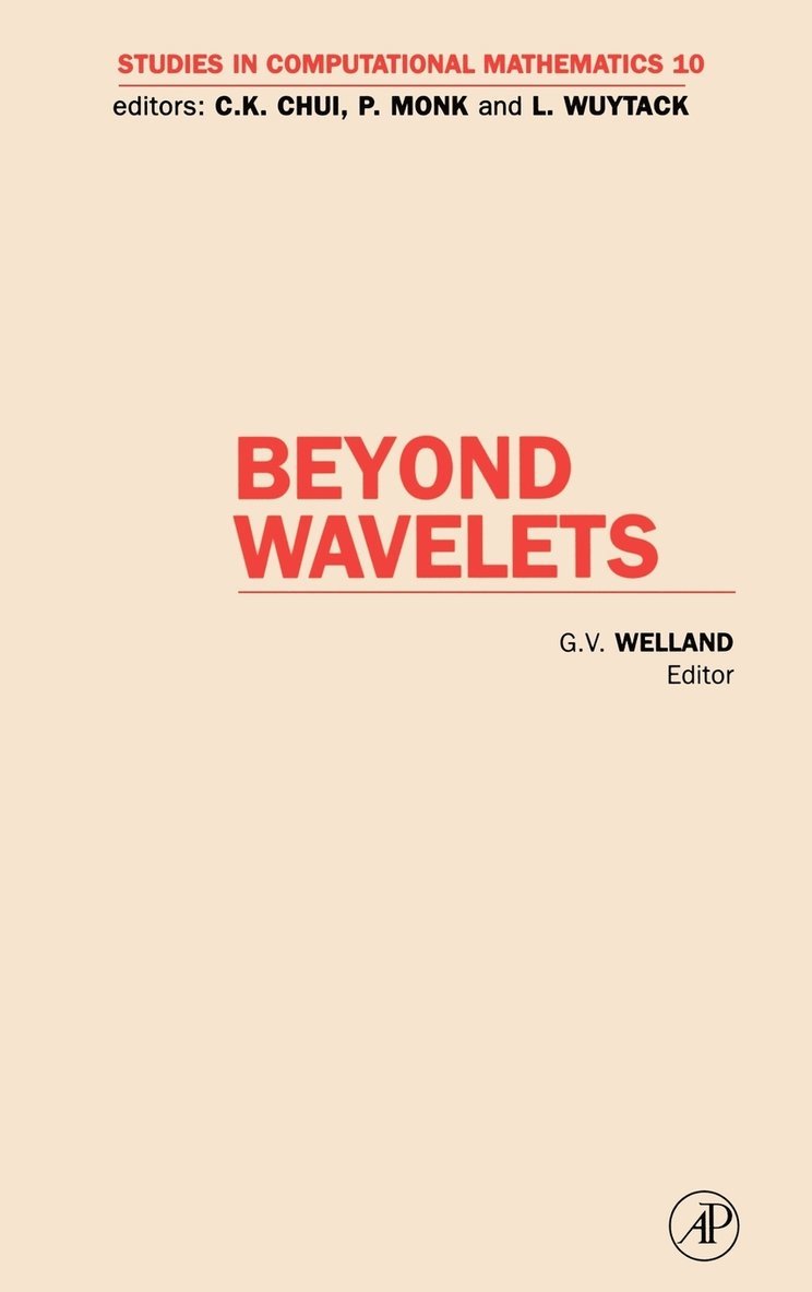 Beyond Wavelets 1