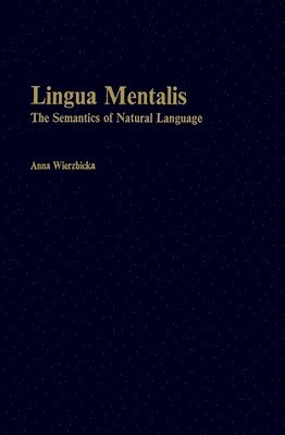 bokomslag Lingua Mentalis