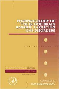bokomslag Pharmacology of the Blood Brain Barrier: Targeting CNS Disorders