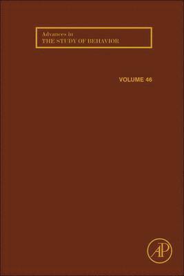 Advances in the Study of Behavior 1