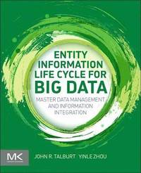 bokomslag Entity Information Life Cycle for Big Data