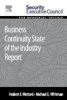 bokomslag Business Continuity State of the Industry Report