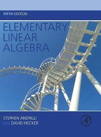 bokomslag Elementary Linear Algebra