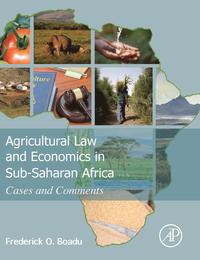 bokomslag Agricultural Law and Economics in Sub-Saharan Africa