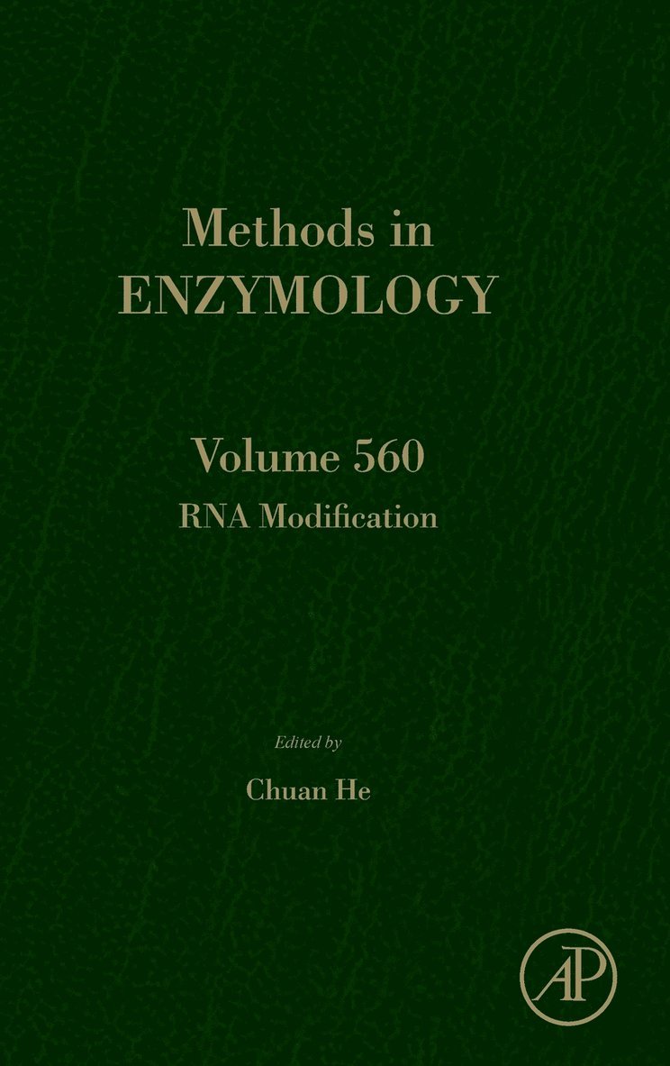 Chuan He - RNA Modification, Inbunden