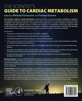 Michael Schwarzer, Torsten Doenst - The Scientist's Guide to Cardiac Metabolism, Häftad