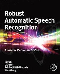 bokomslag Robust Automatic Speech Recognition