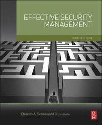 bokomslag Effective Security Management