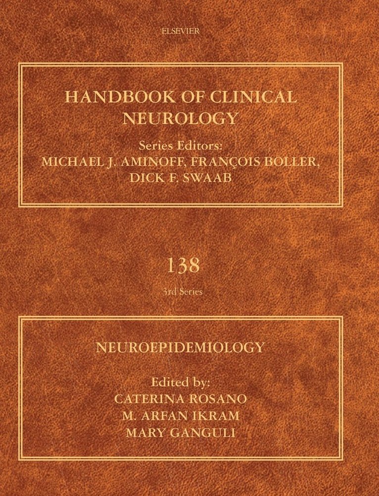M. Arfan Ikram - Neuroepidemiology, Inbunden