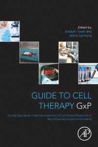 bokomslag Guide to Cell Therapy GxP