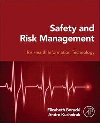 bokomslag Safety and Risk Management for Health Information Technology