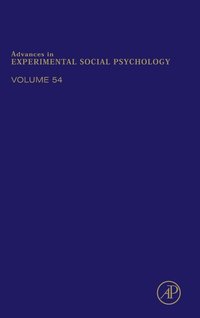 bokomslag Advances in Experimental Social Psychology