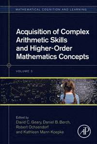 bokomslag Acquisition of Complex Arithmetic Skills and Higher-Order Mathematics Concepts