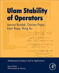 bokomslag Ulam Stability of Operators