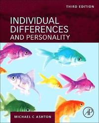 bokomslag Individual Differences and Personality