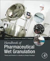 bokomslag Handbook of Pharmaceutical Wet Granulation