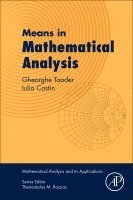 Gheorghe Toader, Iulia Costin - Means in Mathematical Analysis, Häftad