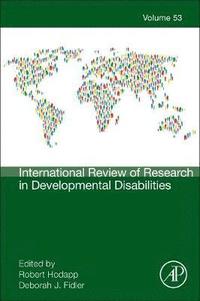 bokomslag International Review of Research in Developmental Disabilities