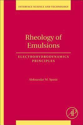 bokomslag Rheology of Emulsions