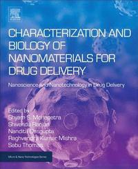 bokomslag Characterization and Biology of Nanomaterials for Drug Delivery