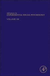 bokomslag Advances in Experimental Social Psychology