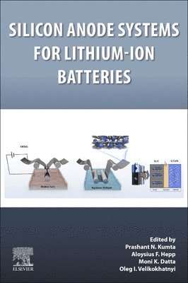 bokomslag Silicon Anode Systems for Lithium-Ion Batteries