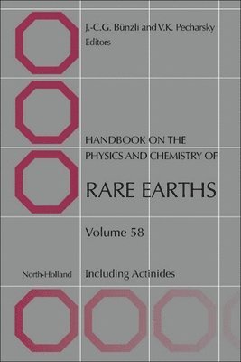 bokomslag Handbook on the Physics and Chemistry of Rare Earths