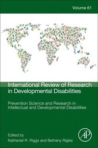bokomslag Prevention Science and Research in Intellectual and Developmental Disabilities