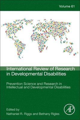 Nathaniel Riggs, Bethany Rigles - Prevention Science and Research in Intellectual and Developmental Disabilities, Inbunden
