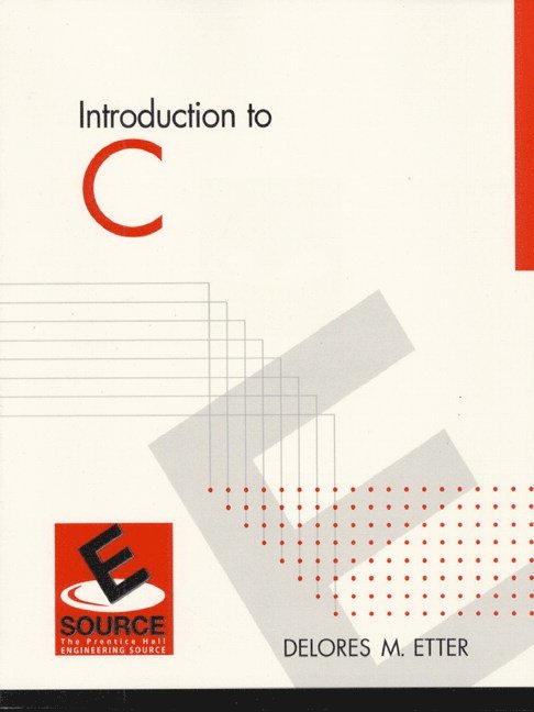 Delores Etter - Introduction to C, Häftad