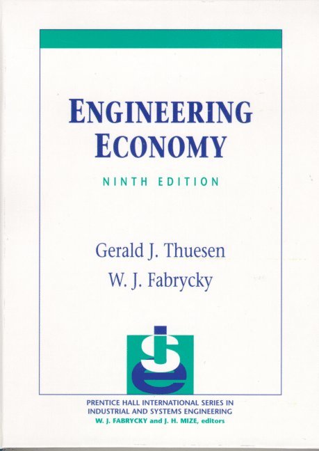 Engineering Economy