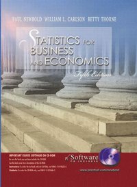 bokomslag Statistics for Business and Economics and Student CD-ROM