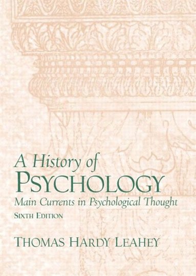 bokomslag A History of Psychology