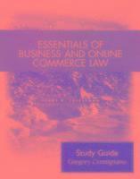 Student Study Guide for Essentials of Business Law
